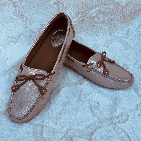 Clarks Dunbar Gold Racer Driving Moccasin, Loafer  Womens 8.5 - Picture 2 of 8